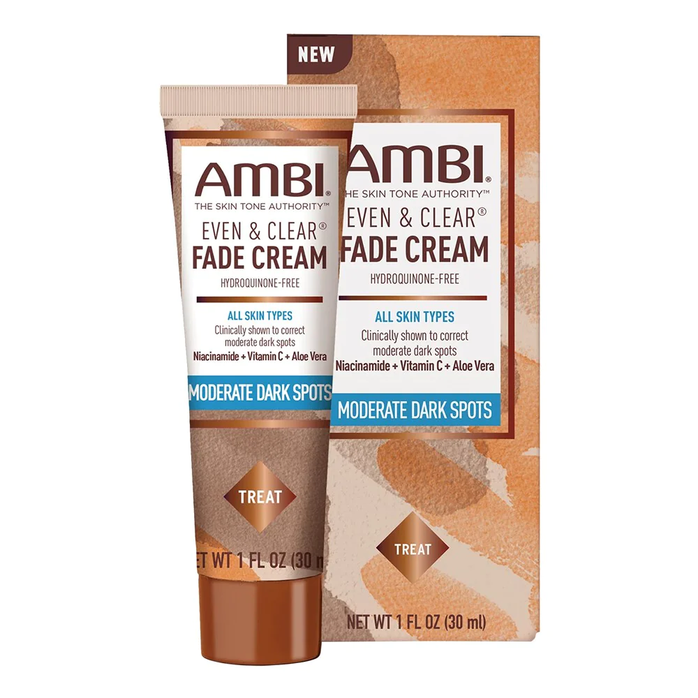 AMBI EVEN CLEAR FADE CREAM HYDROQUINONE FREE 1 fl oz